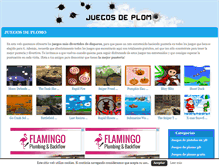 Tablet Screenshot of juegosdeplomo.org